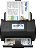 Epson Workforce ES-580W Wireless Color Duplex Desktop Document Scanner for PC and Mac with 100-sheet Auto Feeder (ADF), Intuitive 4.3' Touchscreen