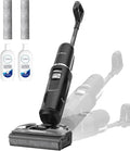 Tineco Floor ONE S7 Stretch Ultra Cordless Wet Dry Vacuum Cleaner, 180°Lay-Flat Anti-Tangle Design, 50 Minutes Runtime, 185℉ Flashdry Self-Cleaning, Dual-Sided Edge Cleaning Floor Cleaner