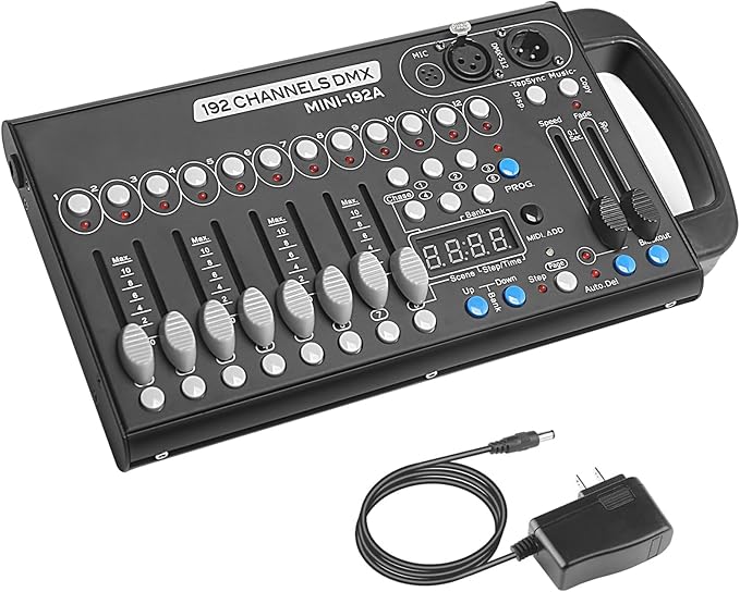DMX Controller - 192 Channel DMX Light Controller for Led Lights