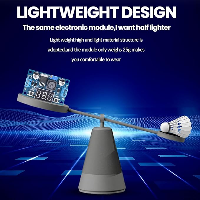 Seloky LM2596 Adjustable DC-DC Step-Down Buck Converter Module with LED Voltmeter Display, Voltage Regulator 4.0-40V Input to 1.25-37V Output Power Supply Module (Pack of 2)