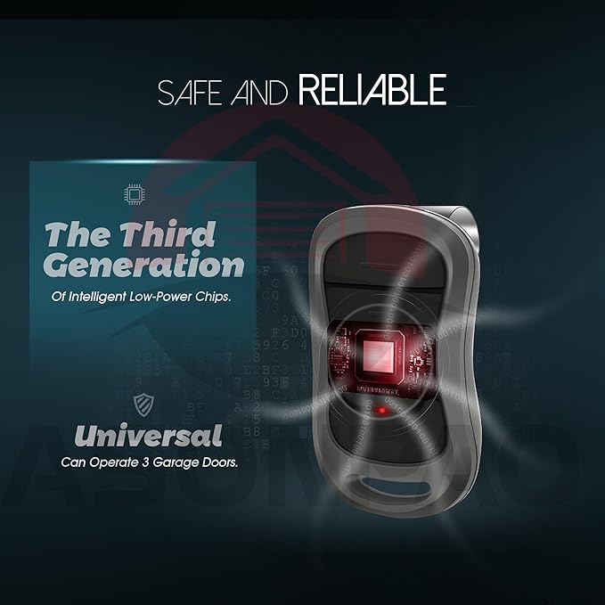 2 for Genie Garage Door Opener Remote G3T-R G3T-A G3T-BX Intellicode【10-Years-Warranty】