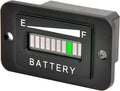 Runleader 48V LED Battery Level Indicator,Programmable Battery Charge Meter for Lead Acid Trojan LiFePO4 AGM Gel,Waterproof Design for Golf Cart Forklift Lawn Mower (48V)
