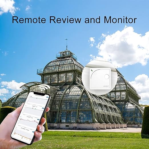 UbiBot WS1 WiFi Environmental Sensor: Temp, Humidity, Light Monitoring | External Probe | Alerts, Schedule Reports & Device Sharing | Local Deployment| IFTTT & Alexa | 2.4GHz WiFi, No Hub Needed