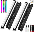 360° Full Color RGB Led Video Light Stick Wand, Unicucp 2600-9600K Photography Lighting 5000mAh Rechargeable, 21 Lights Effects for YouTube Video Recording/Studio Shooting/Live Streaming/Make up