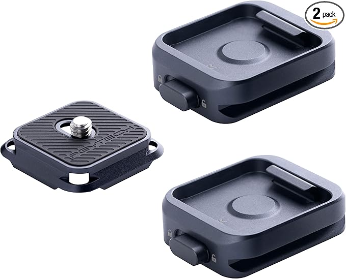 PGYTECH Quick Release Plate +Adapter w/Arca Swiss Clamp Camera Mount for Sony/Nikon/Fuji/DJI Quick Setup Mount with Tripods Adapter