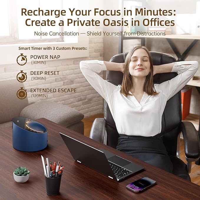 ANWOON Sound Machine & Night Light, Premium Metal Shell with 3inch Speaker Loud Stereo Sound, White Noise Machine &50+ Natural Sounds |Upgradeable System for Sleep, Focus, Relaxation –Adults Kids Baby