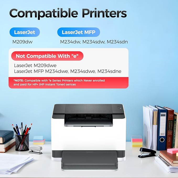 134X Toner Cartridge 2-Black with chip High Yield Replacement for HP 134X W1340X 134A W1340A Compatible with HP Laserjet M209dw MFP M234dw M234sdw M234sdn Printer Ink M209dwe M234dwe M234sdwe M234sdne