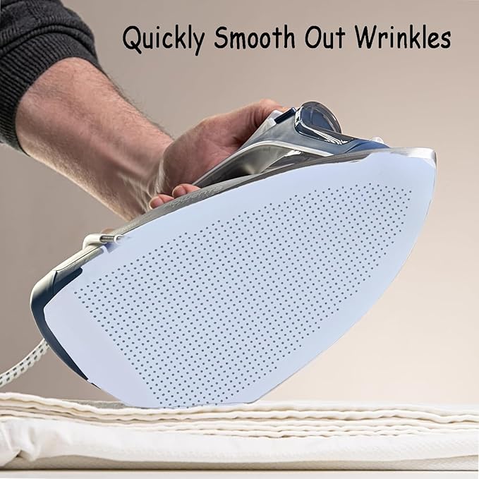 Universal Iron Protective Cover Shield, Breathable & High Temperature Resistant - Iron Protector for Ironing, Prevents Burn, Sticking, Protect Clothing from Damage (0.5MM)