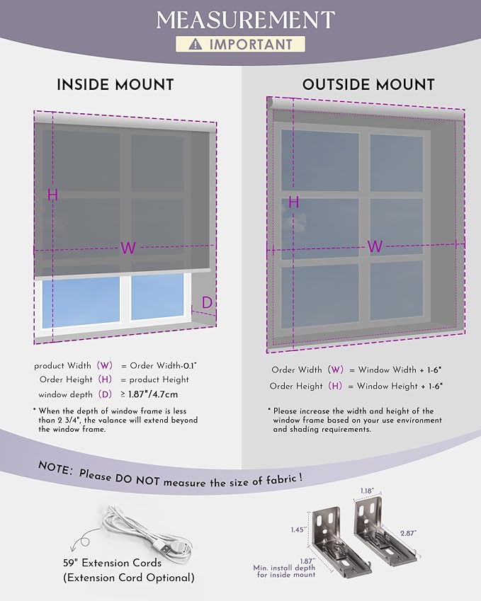 Graywind Smart Roman Shades 20% Blackout Compatible with Alexa Google Rechargeable Motorized Window Blinds Remote Control View Visible Plain Fold, Custom Size (Semi-Sheer Ecru)