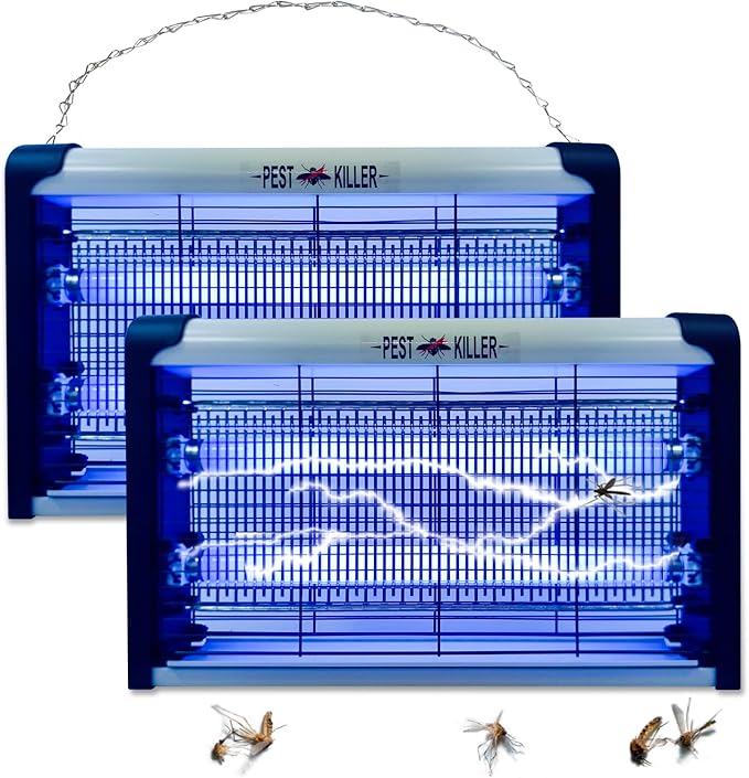 20W Electric Indoor Bug Zapper, Mosquito Trap with UV Light, Insect Killer Eliminator for Home, Office, Restaurant