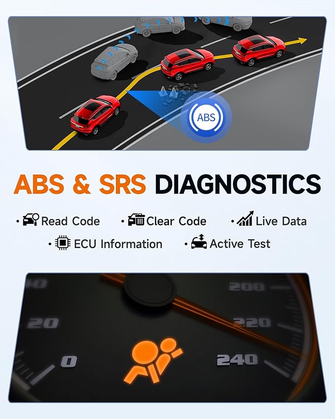 2026 FOXWELL NT630 Pro 2-in-1 ABS SRS Scan Tool & Battery Tester, OBD2 Scanner with 12V Battery Load Analyzer(100-3000CCA), ABS Bleed, BMS/Oil/SAS/EPB Reset, Live Data, Upgraded from NT630 Plus