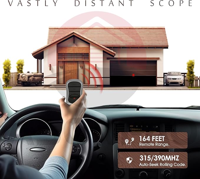 2 for Genie Garage Door Opener Remote G3T-A G3T-R G3T-BX Intellicode【10-Years-Warranty】