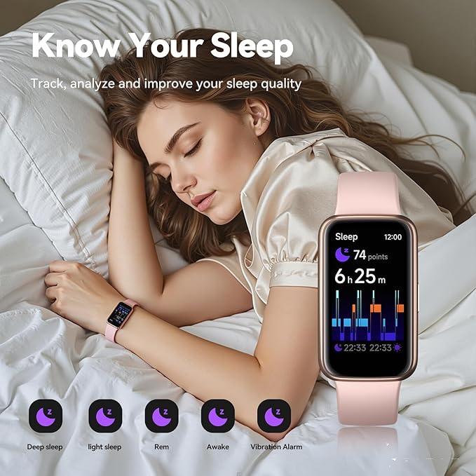 Enfit Fitness Trackers,Smart Watch with 1.47" Color Screen,100+Sport Modes Fitness Watch with Heart Rate Sleep Monitor, Pedometer Step Counter Watch, 3TAM Waterproof Activity Trackers for Women Men,PK