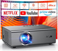 4K Projector with Built-in Apps, 1500ANSI Auto Focus&6D Keystone Dolby Audio Kogata Smart Projector with WiFi 6 Bluetooth Outdoor Movie Proyector for Home Theater HDR10+ UPGRADE