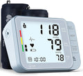 Double love Blood Pressure Monitors for Home Use with 2 Size Cuff (8.7-16.5'' & 15-21.7'' Extra Large Blood Pressure Cuff), 2x120 Memory, with USB Cable and 4 aa Batteries(Blue)