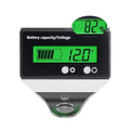 Battery Monitor with Bracket DC 12V 24V 36V 48V 60V 72V 84V Car Motorcycle Golf Cart Battery Voltage Meter Digital Capacity Indicator Gauge Voltmeter Testers for Acid & Lithium ion Ba-ttery