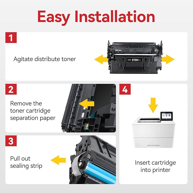 070 070H Toner Cartridge Compatible for Canon 070H 070 CRG070H Toner Cartridge for ImageCLASS LBP240 MF460 MF462dw MF465dw LBP247dw LBP246dw LBP246 Printer 1 Pack