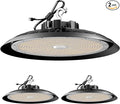 ACOHOOK 2Pack 600W UFO LED High Bay Light 5000K Daylight, 90,000 Lumens Super Bright, 100-277V Wide Voltage, Commercial High Bay Lighting for Warehouse Factory Gym, 3.3' Cable & US Hook, Plug& Play