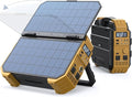 BLAVOR Portable Power Station 1600W (Peak 3200W), Built-in Solar Panel, 1024Wh LiFePO4 Battery, 100W USB-C Fast Charge, Solar Generator for Home Backup, Camping, Power Outages & RV