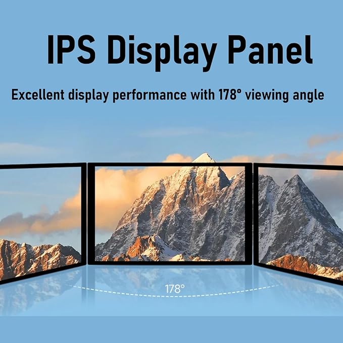 10.1 Inch Capacitive Touch Display, IPS Screen with 10 Point Touch Control, 1280x800 Resolution DSI Interface for ESP32 P4 RK3576 RK3506 Controller Board, Aluminum Alloy Back Cover