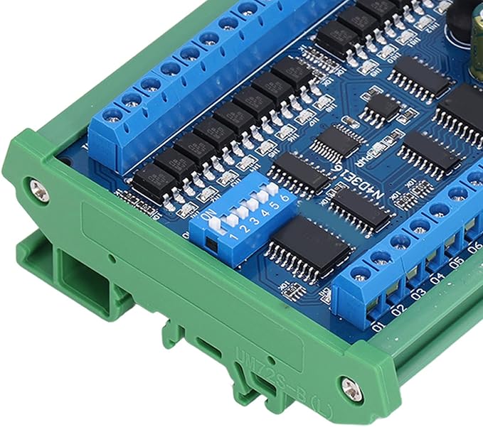 16 Input 16 Output Expansion Board RS485 16 Channel Remote Control Switch Module DC 6.5‑30V for PLC IO Smart Home Automation