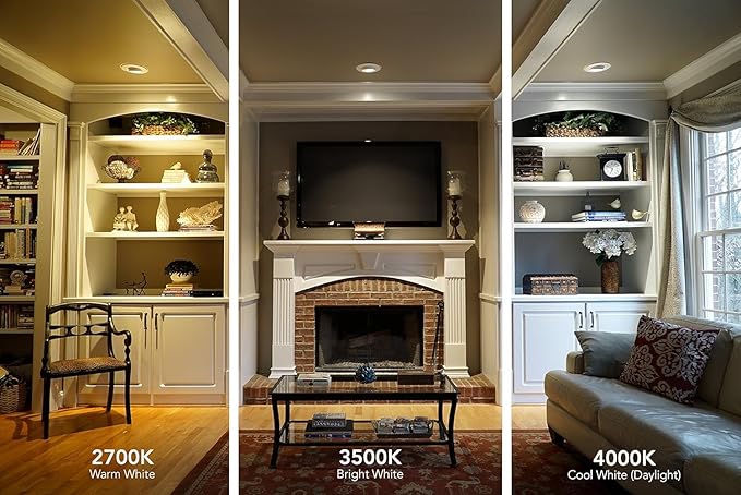 Lithonia Lighting 4 Foot LED Light Fixture, Low-Profile LED Wraparound Flush Mount Ceiling Light, 3000K Warm White, 120V, 48-Inch (FMLWL 48 830)