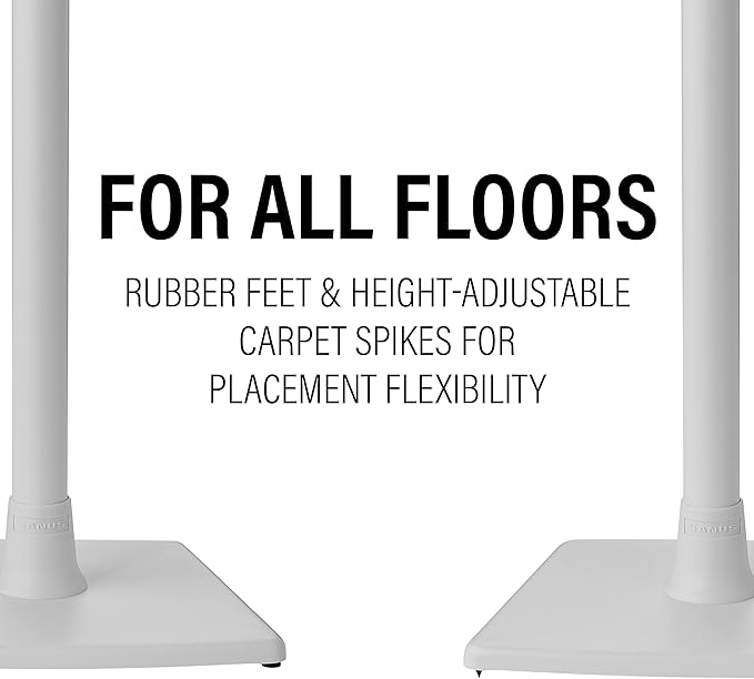 Sanus Fixed Height Speaker Stands for Sonos Era 100 Pair WSSE12