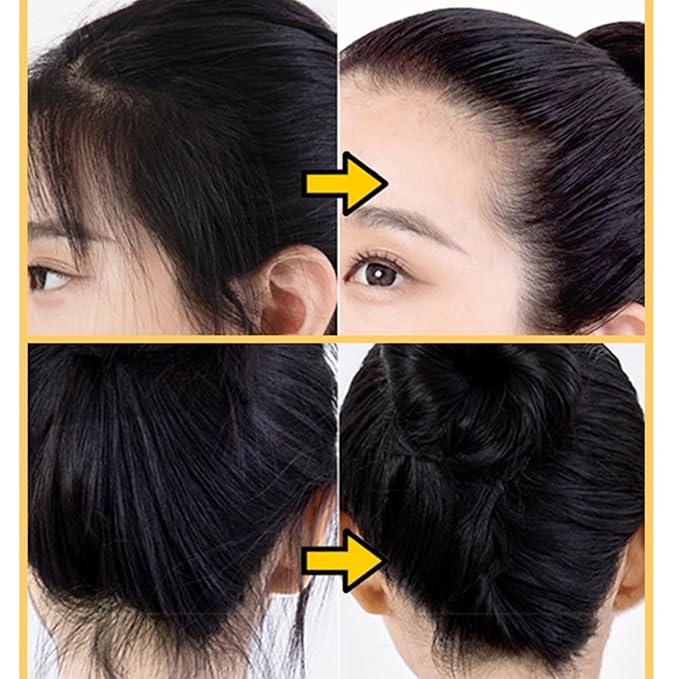 SPRINGSUGAR 5 Pcs Hair Wax Stick for Flyaways Edge Control Slick - Styling Tools Includes , Finishing , Comb, Gel for Fly Away for Women