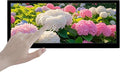 VSDISPLAY 10.3 Inch Touch LCD Monitor 1920x720 IPS Supports USB Flash Drive 2.0 Auto Copy Auto Play Split Screen for Elevator Restaurants Supermarket Store Extra Advertising Display