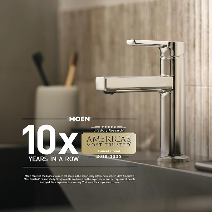 Moen Flo Smart Water Monitor and Automatic Shutoff Sensor, Wi-Fi Connected Water Leak Detector for 1-1/4-Inch Diameter Pipe, 900-002