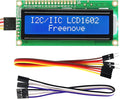 Freenove I2C IIC LCD 1602 Module, New Type TWI Serial 16x2 Display, Compatible with Arduino Raspberry Pi Pico ESP32 ESP8266