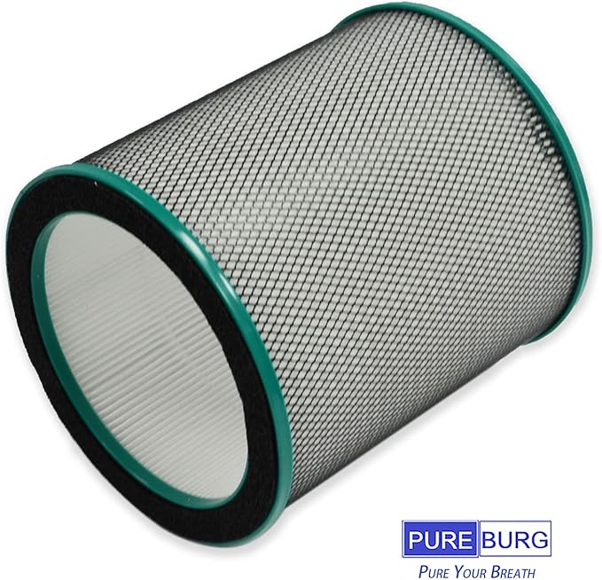 PUREBURG Replacement Filters Compatible with ULTTY R022 R22 SKJ-CR022D & MOONQUAKE Bladeless Tower Fan Air Purifier 2-in-1,2-Pack H13 HEPA Air Clean Dust