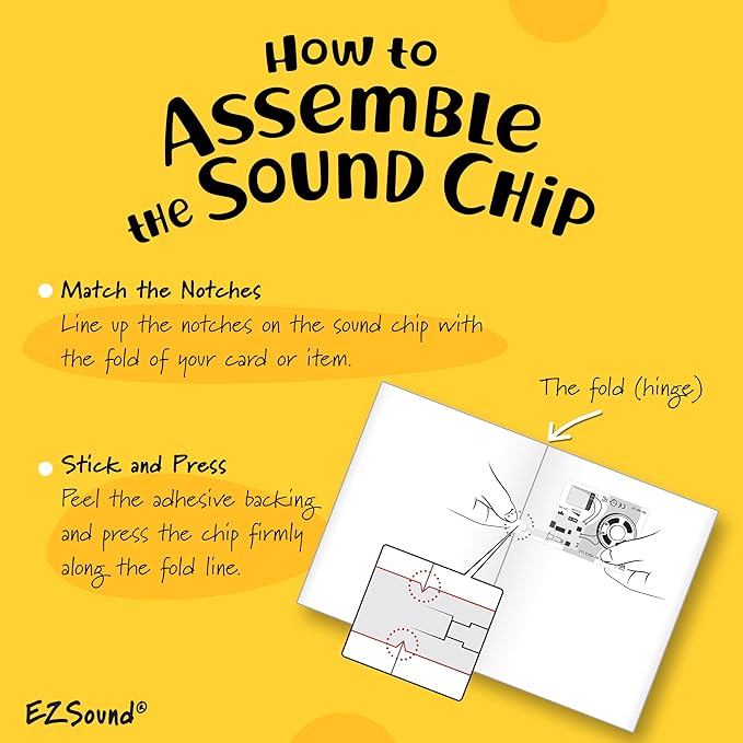 MultiPlay Re-recordable Sound Chip for Custom Greeting Cards | Sound Module Plays Multiple Recordings | Add the Power of Sound to Recordable Cards, Scrapbooks, Photo Albums, Personalized Gifts, Crafts
