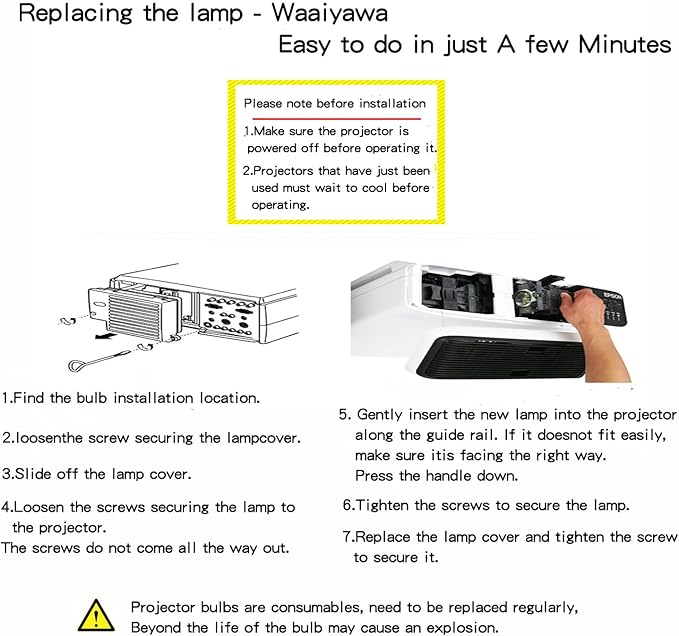 for Optoma GT1080Darbee Replacement Projector Lamp Powered by Osram OEM Bulb - 3 Year Warranty