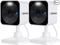 Defender GO 2K AI Powered WiFi Indoor/Outdoor Home, Business, Pet, Baby Security Camera, AI Detection, Dual Band, Spotlight/Siren, Color Night Vision, 2-Way Talk, Works with ClearVu App, 2 Pack