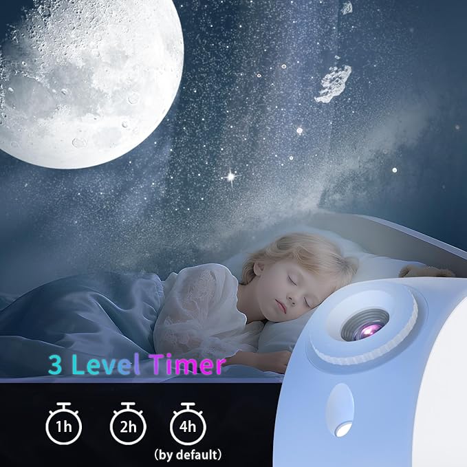 Rusoso Galaxy Projector, Planetarium Star Projector for Bedroom,13 in 1 Film Discs 4K HD Night Light,for Space for Kids Adults Bedroom Decor Birthday Gift,Christmas Gifts for Adults
