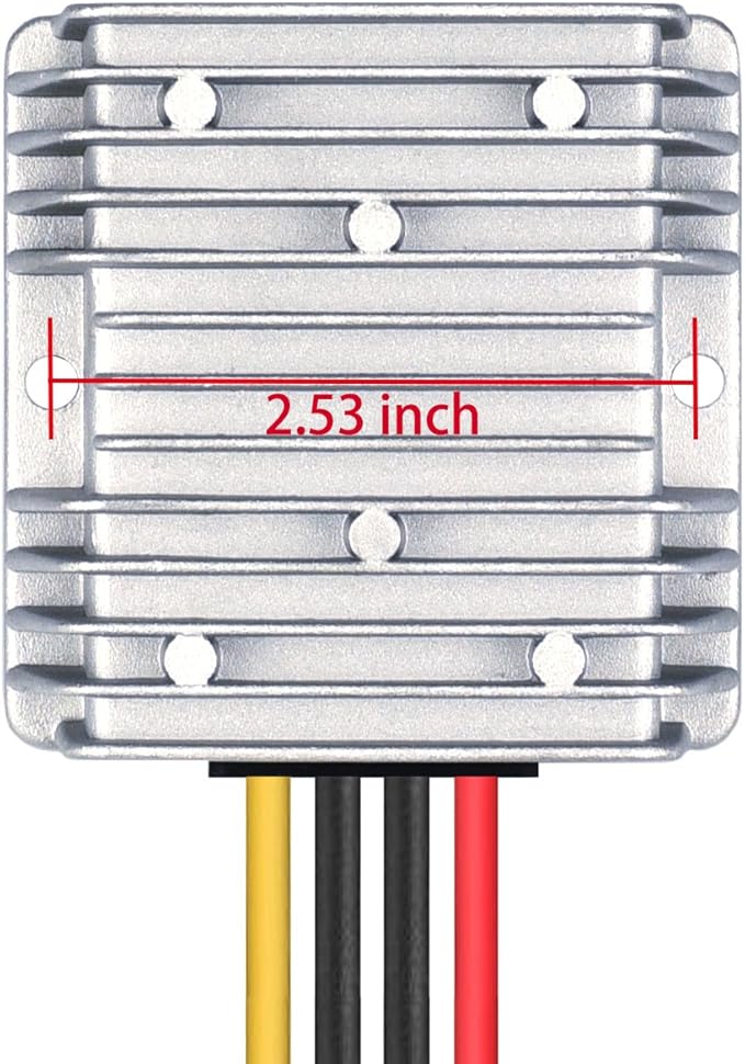 Cllena DC 24v to 12v Converter 20A 240W Regulator Voltage Reducer Power Supply Buck Transformer for Golf Cart