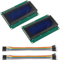 HUAREW 2pcs I2C IIC TWI 2004 Serial LCD Display Module 20x4 Compatible with Arduino Raspberry Pi