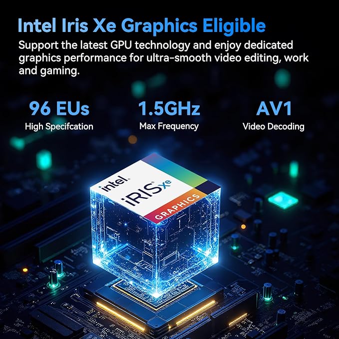 GEEKOM IT13 Mini PC 2026 Edition with Intel 13th Gen i9-13900HK, 16GB RAM(Not LPDDR)&1TB NVMe SSD (Expandable), NUC13 Mini Desktop Computer Windows 11 Pro for Home&Office | 8K UHD,USB4,WiFi 6E,BT5.2