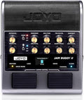 JOYO 10W Electric Guitar Combo Amp Multi-Effects Pedal Portable Amplifier with Footswitch,14 Amp Models,3-Band EQ,36 Drum Patterns & Looper,OTG Recording,Bluetooth for Practice(JAM Buddy II, Gray)