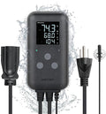 DIGITEN Waterproof Digital Temperature Controller for Aquarium, Greenhouse & Outdoor Heating - 10A Heat Mat Thermostat Controller