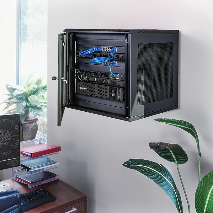 CyberPower CP1500PFCRM2U PFC Sinewave UPS Battery Backup and Surge Protector, 1500VA/1000W, 8 Outlets, AVR, Short Depth 2U Rackmount; UL Certified