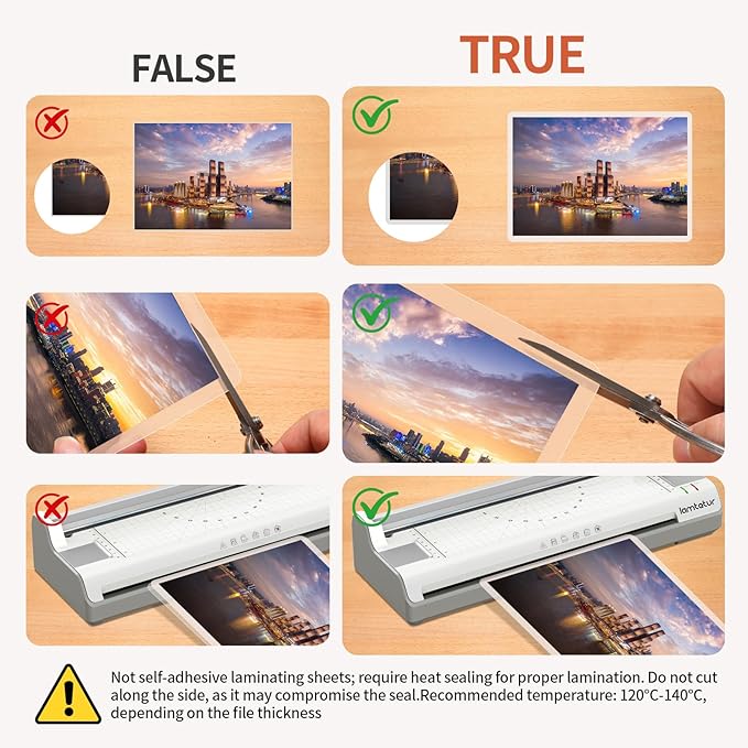 Lamtetur Anti-Static Thermal Laminating Pouches 9x11.5 Inches, Holds 8.5 x 11 Inch Sheets,5mil 100Pcs Hot Laminate Films, Clear Laminator Papers, Letter Size Lamination Sheets(Anti-Static 5Mil-100)