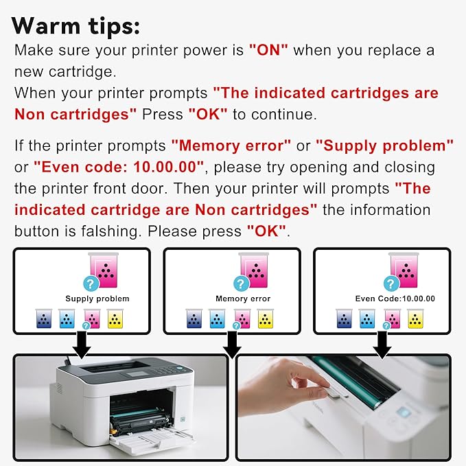 218X Toner Cartridges 4Pack MFP 3301fdw 3201dw Toner Compatible for HP 218X W2180X 218A Set for HP Color Laser Jet Pro MFP 3301fdw Pro 3201dw 3301sdw 3301cdw Printer (Black/Cyan/Yellow/Magenta)