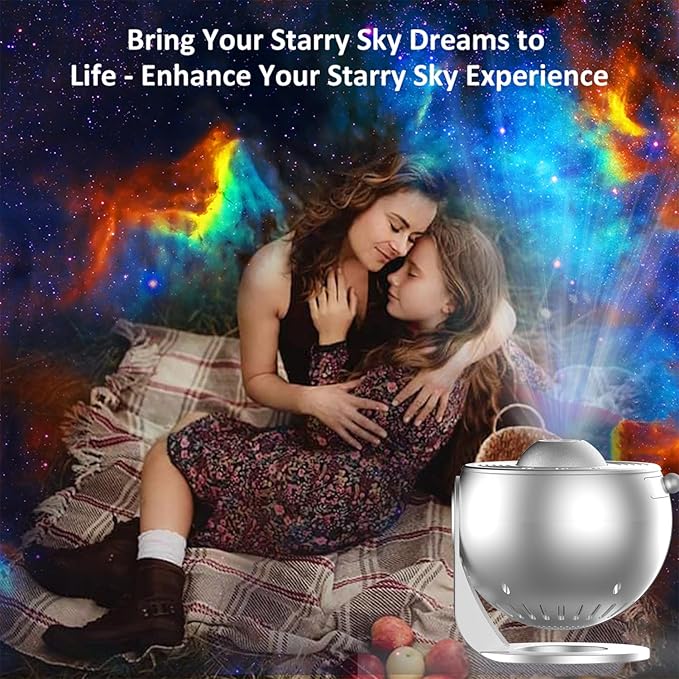 Planetarium Projector for Kids, Star Projector Galaxy Lights Gifts for Teen Boys Gifts for Teenage Girls, Light Projector for Bedroom Night Light - Silver