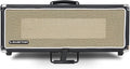 Sound Town Vintage 3U Amp Rack Case, 12.5" Depth with Rubber Feet, Dust Cover, Kickstand, Black (STVRC-3BK)
