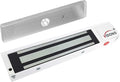 Visionis VS-VISML600LED-WH Indoor 600lbs White Electromagnetic Lock with LED Sensor for Door Access Control
