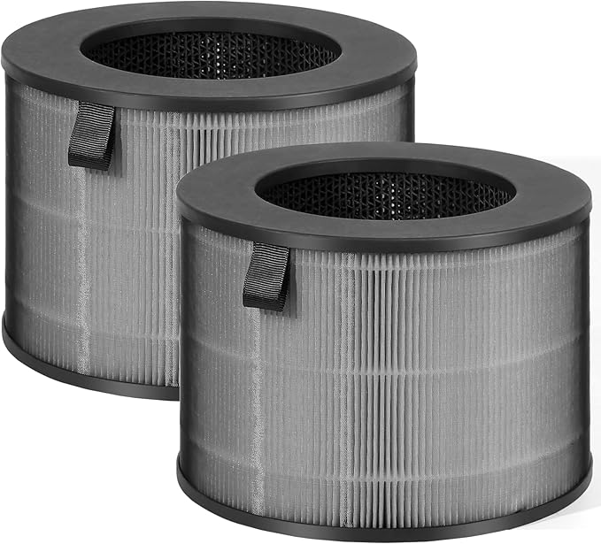 U9CV2B Filter Replacement-Compatible with LG PuriCare AeroTower Fan U9C Series U9CV2B,U9CS1C,U9CV1C Air Cleaner Purifier Filter,3-in-1 Ture Filter and Activated Carbon Filter(U9CV2B 2Pack)