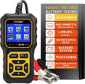 Acclope BT60 Pro Car Battery Tester, Digital Analyzer with Cloud Printing, 100-3000 CCA Range for 6V/12V/24V AGM, Lithium, Gel Batteries, Automotive Charging System