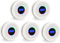 Kesy Upgraded Smoke and Carbon Monoxide Detector 10-Year Lifespan, Dual Sensor Smoke Alarm & Carbon Monoxide Detector (5 Pack)